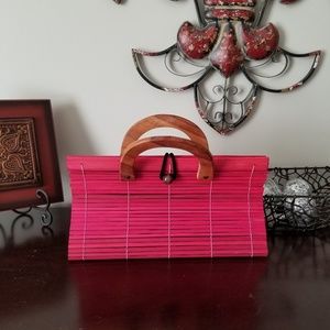 Bamboo purse. Used one time